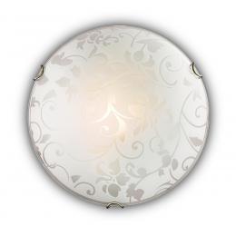 Sonex 108/K GLASSI SN 183 Светильник стекло/белое E27 2*60Вт D300 VUALE  - 1 купить