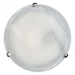 Sonex 153/K хром GLASSI SN 185 Светильник стекло/белое E27 2*60Вт D300 DUNA  - 1 купить