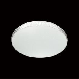 Sonex 2077/DL PALE SN 142 Светильник пластик/белый/прозрачный LED 48Вт 3000-6300K D390 IP43 пульт ДУ DINA  - 4 купить