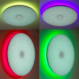 Sonex 4629/EL VASTA LED SN 047 св-к ROKI muzcolor пластик LED 72Вт 3000-6500К D600 IP20 пульт ДУ/динамики  - 5 купить