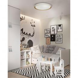Sonex 7645/DL COLOR SN 104 Светильник пластик/белый/оранжевый LED 48Вт 4000К D415 IP43 KISIL  - 3 купить