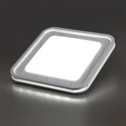 Sonex 7682/EL COLOR SN 110 Светильник пластик/сер под дер LED 70Вт 3000-6000K 507х507 IP43 пульт ДУ MAVI WOOD  - 4 купить