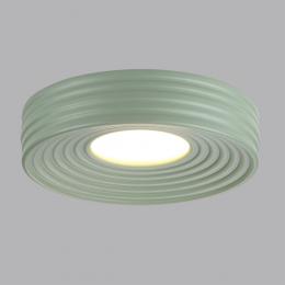 Sonex 7703/40L AVRA LED SN 20 Светильник металл/пластик/белый/зеленый LED 40Вт 4000K D470 IP20 MACARON  - 3 купить