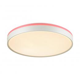 Sonex 7708/DL COLOR SN 100 Светильник пластик/белый/розовый LED 48Вт 4000К D420 IP43 KEZO PINK  - 3 купить