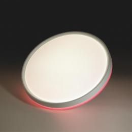 Sonex 7708/DL COLOR SN 100 Светильник пластик/белый/розовый LED 48Вт 4000К D420 IP43 KEZO PINK  - 4 купить