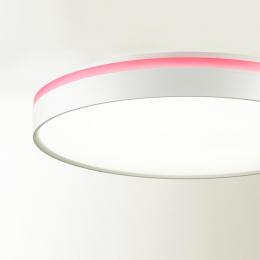 Sonex 7708/DL COLOR SN 100 Светильник пластик/белый/розовый LED 48Вт 4000К D420 IP43 KEZO PINK  - 8 купить