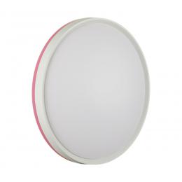 Sonex 7708/EL COLOR SN 100 Светильник пластик/розовый LED 70Вт 3000-6000К D500 IP43 пульт ДУ KEZO PINK  - 8 купить