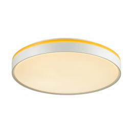 Sonex 7709/DL COLOR SN 100 Светильник пластик/белый/желтый LED 48Вт 4000К D420 IP43 KEZO YELLOW  - 3 купить