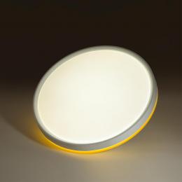 Sonex 7709/DL COLOR SN 100 Светильник пластик/белый/желтый LED 48Вт 4000К D420 IP43 KEZO YELLOW  - 4 купить