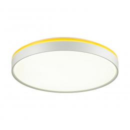 Sonex 7709/DL COLOR SN 100 Светильник пластик/белый/желтый LED 48Вт 4000К D420 IP43 KEZO YELLOW  - 6 купить