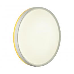 Sonex 7709/DL COLOR SN 100 Светильник пластик/белый/желтый LED 48Вт 4000К D420 IP43 KEZO YELLOW  - 7 купить