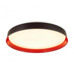 Sonex 7710/DL COLOR SN 102 Светильник пластик/белый/красный LED 48Вт 4000К D407 IP43 TUNA RED  - 3 купить