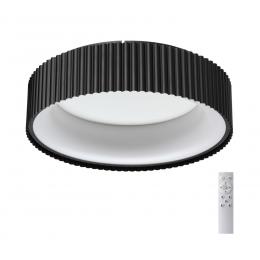 Sonex 7712/56L AVRA LED SN 22 Светильник металл/акрил/белый/черный LED 56Вт 3000-6500К D460 IP20 пульт ДУ SHARMEL  купить