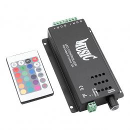 Аудиконтроллер RGB для светодиодной ленты SWG IR-RGB-12A-music 000935  купить