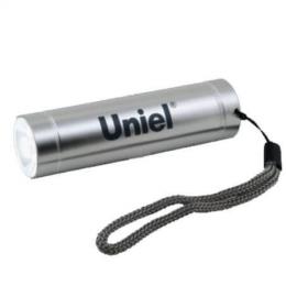 Изображение продукта Карманный светодиодный фонарь Uniel от батареек 88х24 50 лм S-LD043-B Silver UL-00000191 