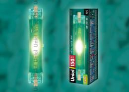 Изображение продукта Лампа металлогалогеновая Uniel R7s 150W прозрачная MH-DE-150/GREEN/R7s 03802 