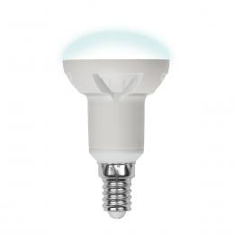 Изображение продукта Лампа светодиодная рефлекторная Uniel E14 6W 4500K матовая LED-R50-6W/NW/E14/FR PLP01WH UL-00000938 