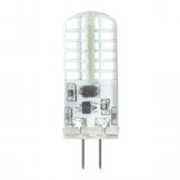 Лампа светодиодная Uniel G4 3W 3000K прозрачная LED-JC-12/3W/4000K/G4/CL SIZ05TR UL-00010367  - 1 купить