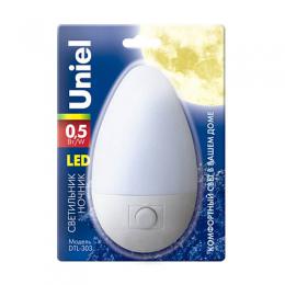 Изображение продукта Настенный светодиодный светильник (02743) Uniel DTL-303-Овал/White/3LED/0,5W 