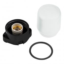 Потолочный влагозащищенный светильник для бань и саун Uniel UWL-K01R 60W/E27 IP65 Black UL-00011472  - 5 купить