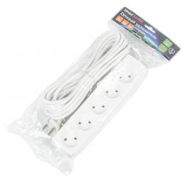 Удлинитель Uniel Ultra 5гн х 5м б/з S-CU5-5 White UL-00009991  - 2 купить