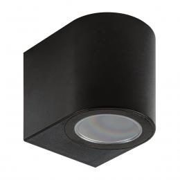 Уличный настенный светильник Uniel UUL-P51A 6W/GU10 IP65 BLACK UL-00010510  - 5 купить