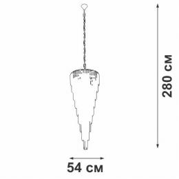 Каскадная люстра Vitaluce V5876-9/25  - 2 купить