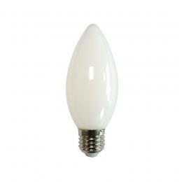 Лампа светодиодная филаментная Volpe E27 6W 3000K матовая LED-C35-6W/3000K/E27/FR/SLF UL-00008320  купить