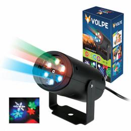 Светодиодный светильник-проектор ULI-Q306 4W/RGB BLACK SNOWFLAKE UL-00001187  - 1 купить