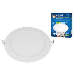 Встраиваемый светодиодный светильник (UL-00003379) Volpe ULP-Q203 R170-12W/NW White  - 2 купить