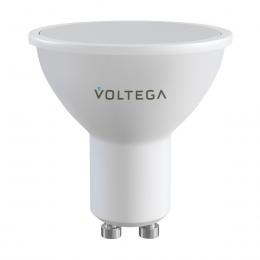 Лампа светодиодная диммируемая Voltega VG GU10 5,5W 3000-6500K матовая 2426  купить