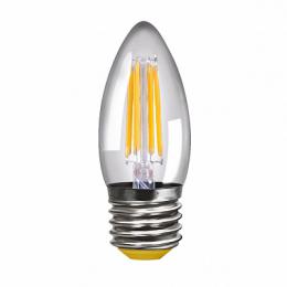 Изображение продукта Лампа светодиодная филаментная Voltega E27 4W 2800К прозрачная VG10-C1E27warm4W-F 8334 