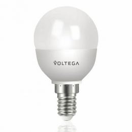 Изображение продукта Лампа светодиодная Voltega E14 5.4W 4000К шар матовый VG4-G2E14cold5W 5748 
