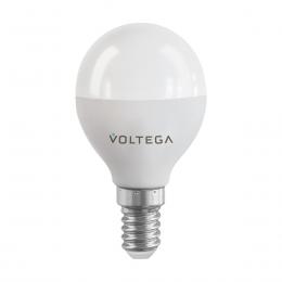 Лампа светодиодная Voltega E14 5W 2700К матовая VG-G45E14cct-WIFI-5W 2428  купить