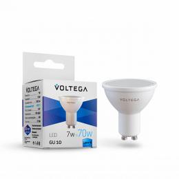 Изображение продукта Лампа светодиодная Voltega GU10 7W 4000К матовая VG2-S2GU10cold7W 7057 