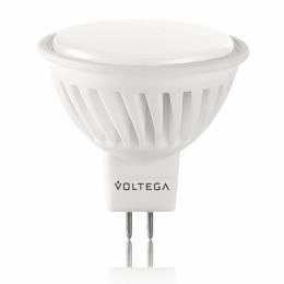 Изображение продукта Лампа светодиодная Voltega GU5.3 7W 4000К полусфера матовая VG1-S2GU5.3cold7W 4697 