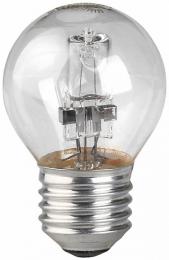Лампа галогенная ЭРА E27 28W 2700K прозрачная HAL-P45-28W-230V-E27-CL C0038552  купить