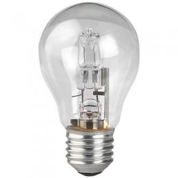 Изображение продукта Лампа галогенная ЭРА E27 50W прозрачная HAL-A55-50W-230V-E27-CL C0038549 