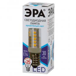 Лампа светодиодная ЭРА E14 3,5W 4000K прозрачная LED T25-3,5W-CORN-840-E14 Б0028745  - 4 купить