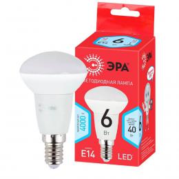 Изображение продукта Лампа светодиодная ЭРА E14 6W 4000K матовая LED R50-6W-840-E14 R Б0050700 