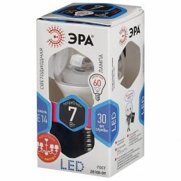 Лампа светодиодная ЭРА E14 7W 4000K прозрачная LED P45-7W-840-E14-Clear Б0020552  - 3 купить