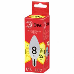 Лампа светодиодная ЭРА E14 8W 2700K матовая ECO LED B35-8W-827-E14 Б0030018  - 4 купить