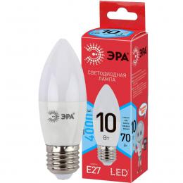 Лампа светодиодная ЭРА E27 10W 4000K матовая LED B35-10W-840-E27 R Б0050696  купить