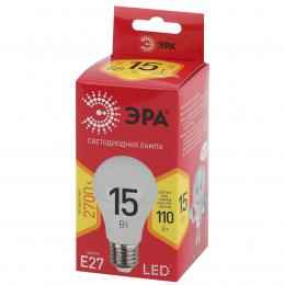 Лампа светодиодная ЭРА E27 15W 2700K матовая A60-15W-827-E27 R Б0046355  - 3 купить