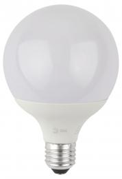 Лампа светодиодная ЭРА E27 15W 2700K матовая LED G90-15W-2700K-E27 Б0049077  - 4 купить