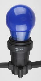 Лампа светодиодная ЭРА E27 3W 3000K синяя ERABL50-E27 Б0049578  - 6 купить
