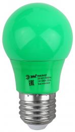 Лампа светодиодная ЭРА E27 3W 3000K зеленая ERAGL50-E27 Б0049579  - 10 купить