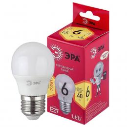 Изображение продукта Лампа светодиодная ЭРА E27 6W 2700K матовая LED P45-6W-827-E27 R Б0049643 