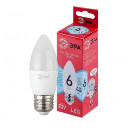 Лампа светодиодная ЭРА E27 6W 4000K матовая LED B35-6W-840-E27 R Б0050232  купить