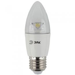 Лампа светодиодная ЭРА E27 7W 4000K прозрачная LED B35-7W-840-E27-Clear Б0017238  купить